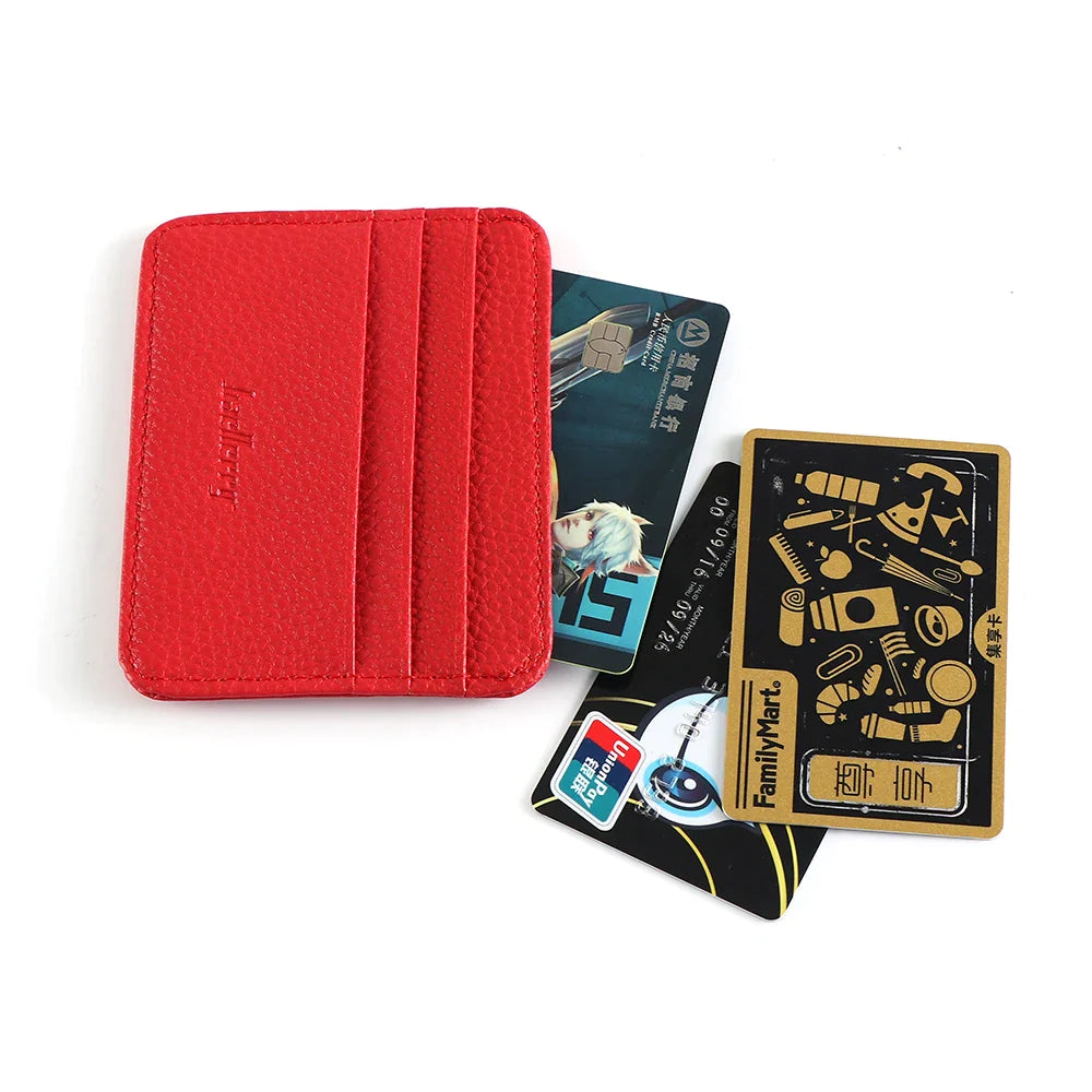 Fashion PU Leather ID Credit Card Holder Wallet Coin - Premium  from vistoi shop - Just $9.99! Shop now at vistoi shop