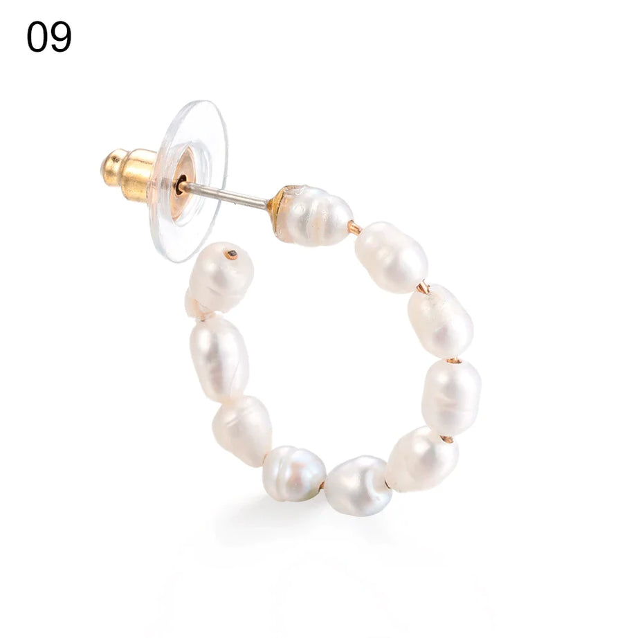 Women Ear Cuff No Pierced Pearl Ear Earrings Women - Premium  from vistoi shop - Just $19.99! Shop now at vistoi shop
