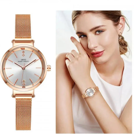 Crystal Design Women Watch Bracelet Necklace Watch - Premium  from vistoi shop - Just $69.99! Shop now at vistoi shop