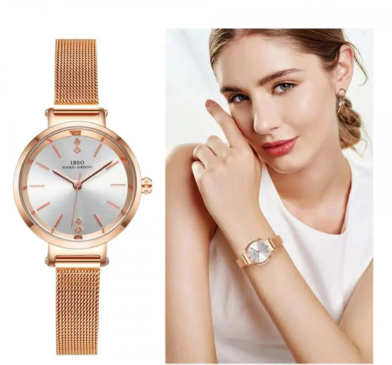 Crystal Design Women Watch Bracelet Necklace Watch - Premium  from vistoi shop - Just $69.99! Shop now at vistoi shop