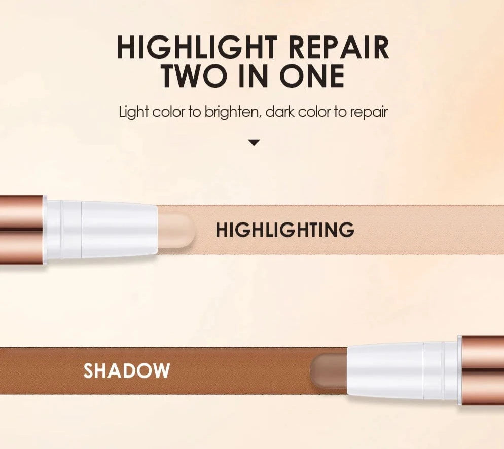 Stick Highlighter Pen Waterproof Long-lasting Highlight Face - Premium  from vistoi shop - Just $38.99! Shop now at vistoi shop