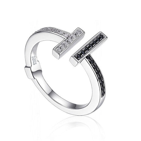 Open Rings for Women Elegant Wedding Ring Sterling Silver Jewelry - Premium  from vistoi shop - Just $24.99! Shop now at vistoi shop