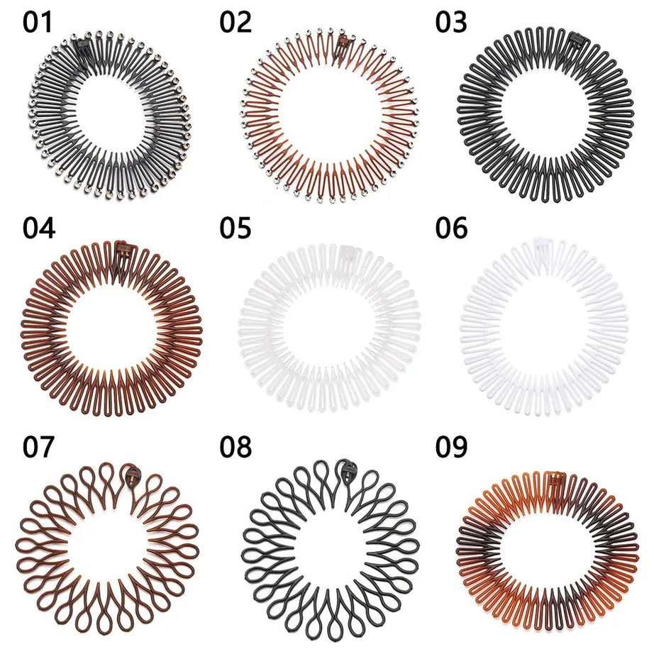 1Pc Flexible Plastic Comb Hair Band For Makeup Bath Hair - Premium  from vistoi shop - Just $9.99! Shop now at vistoi shop