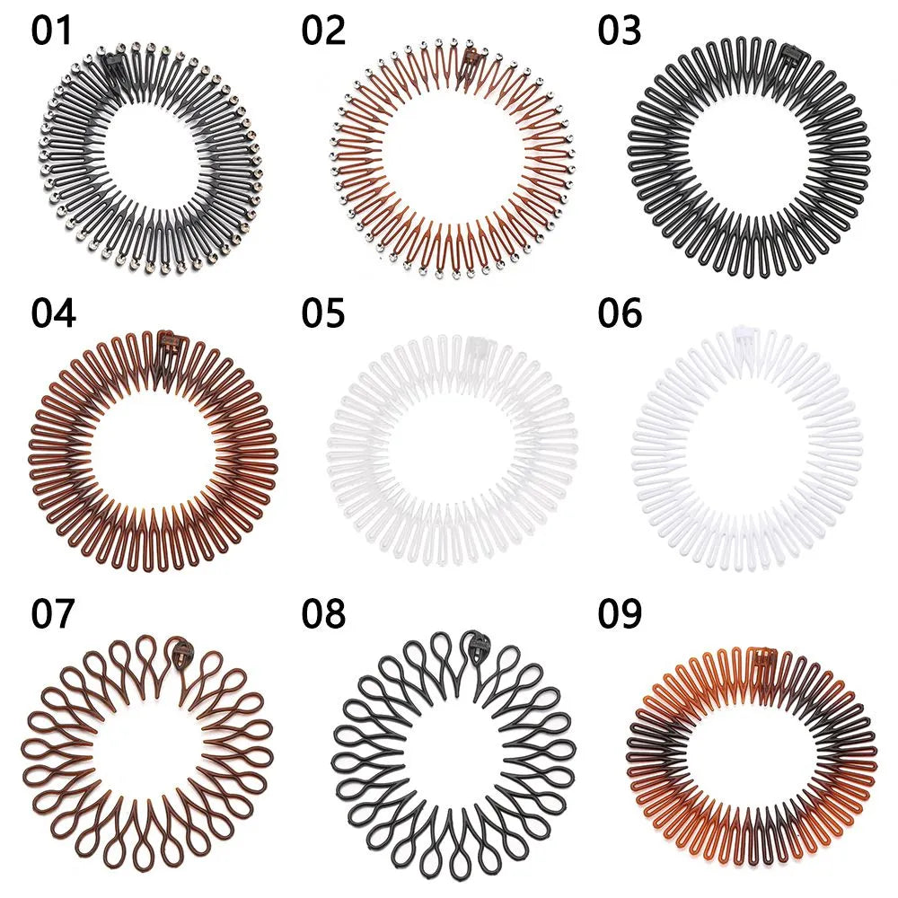 1Pc Flexible Plastic Comb Hair Band For Makeup Bath Hair - Premium  from vistoi shop - Just $9.99! Shop now at vistoi shop