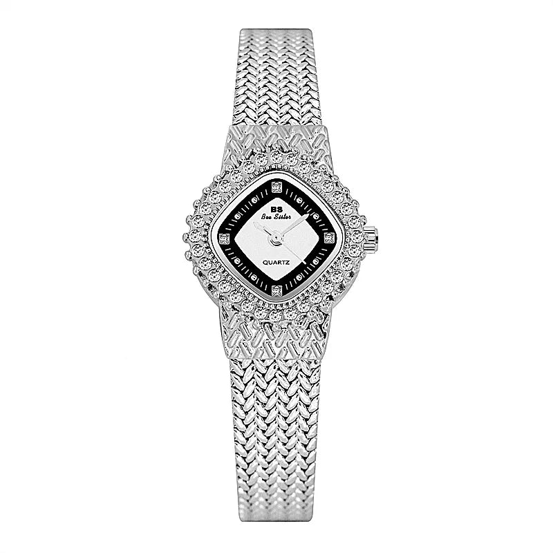 Women Watch Famous Brands Crystal Stainless Steel - Premium  from vistoi shop - Just $33.44! Shop now at vistoi shop
