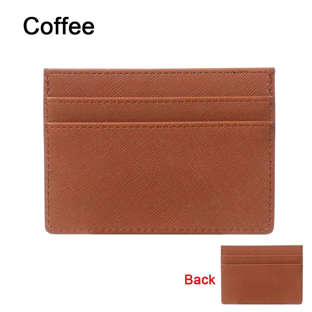 Fashion PU Leather ID Credit Card Holder Wallet Coin - Premium  from vistoi shop - Just $9.99! Shop now at vistoi shop