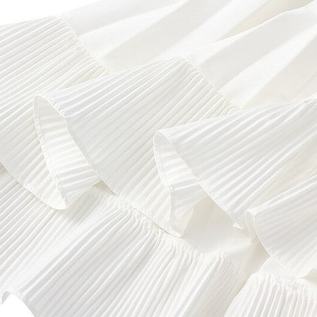 New Autumn Pleated Skirt High Waist Irregular Hem Flouncing 2023 - Premium  from vistoi shop - Just $34.99! Shop now at vistoi shop