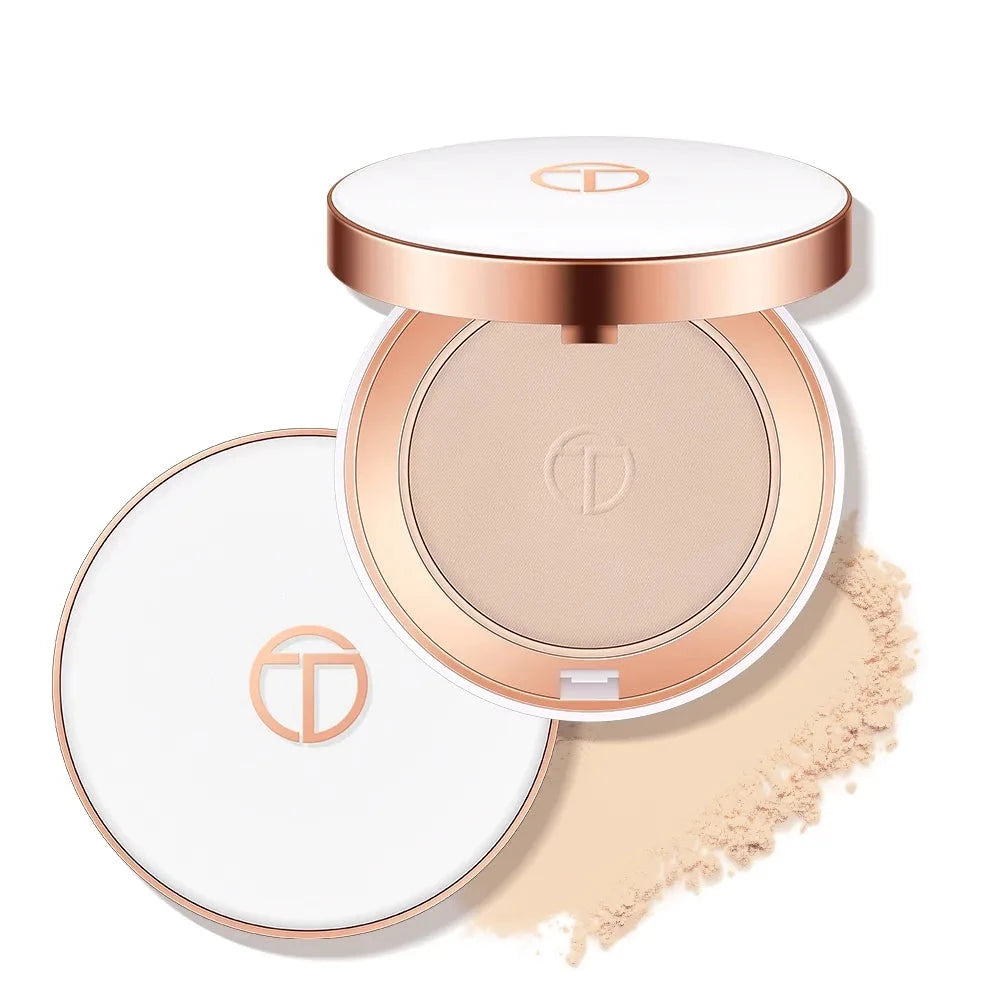 Face Setting Powder Cushion Compact Powder Oil-Control 3 Colors - Premium  from vistoi shop - Just $29.99! Shop now at vistoi shop