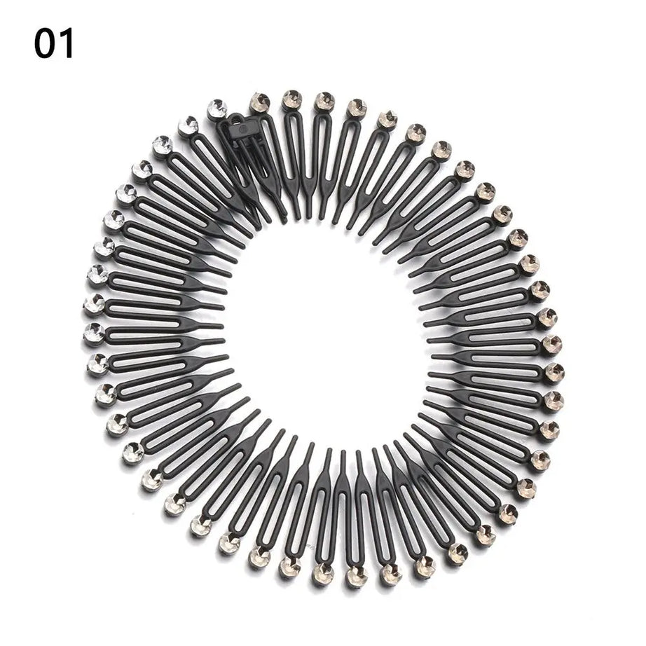 1Pc Flexible Plastic Comb Hair Band For Makeup Bath Hair - Premium  from vistoi shop - Just $9.99! Shop now at vistoi shop