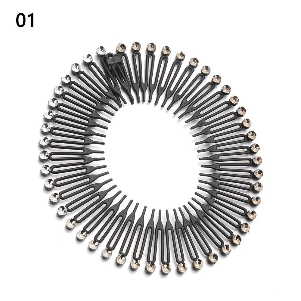 1Pc Flexible Plastic Comb Hair Band For Makeup Bath Hair - Premium  from vistoi shop - Just $9.99! Shop now at vistoi shop