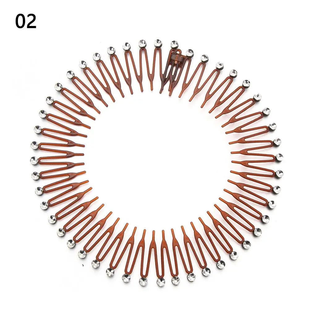 1Pc Flexible Plastic Comb Hair Band For Makeup Bath Hair - Premium  from vistoi shop - Just $9.99! Shop now at vistoi shop