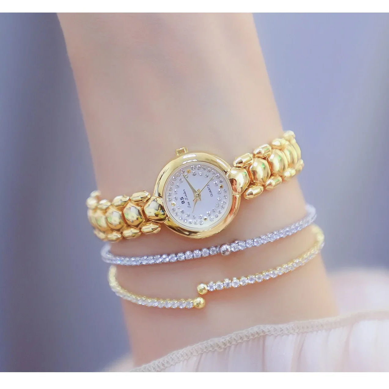 Bs Bee Sister Diamond Watches for Women 2023 Dial - Premium  from vistoi shop - Just $33.99! Shop now at vistoi shop