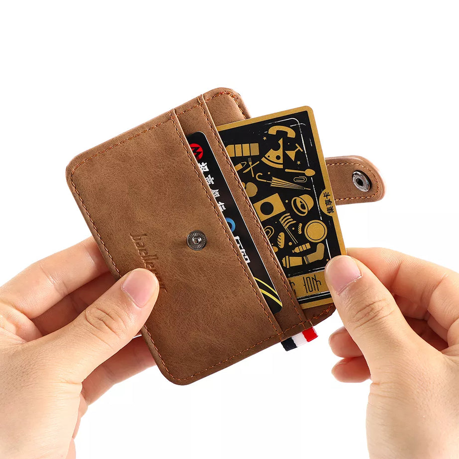 Fashion PU Leather ID Credit Card Holder Wallet Coin - Premium  from vistoi shop - Just $9.99! Shop now at vistoi shop