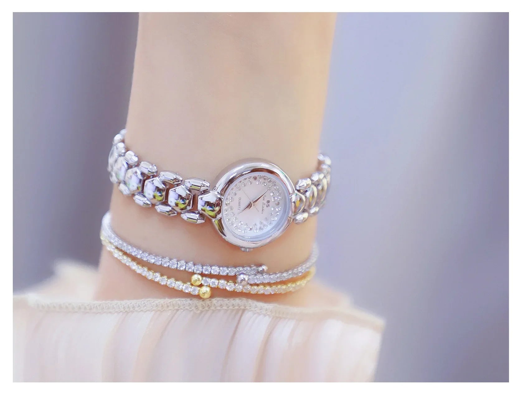 Bs Bee Sister Diamond Watches for Women 2023 Dial - Premium  from vistoi shop - Just $33.99! Shop now at vistoi shop