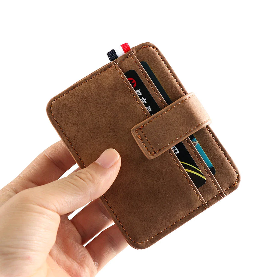 Fashion PU Leather ID Credit Card Holder Wallet Coin - Premium  from vistoi shop - Just $9.99! Shop now at vistoi shop