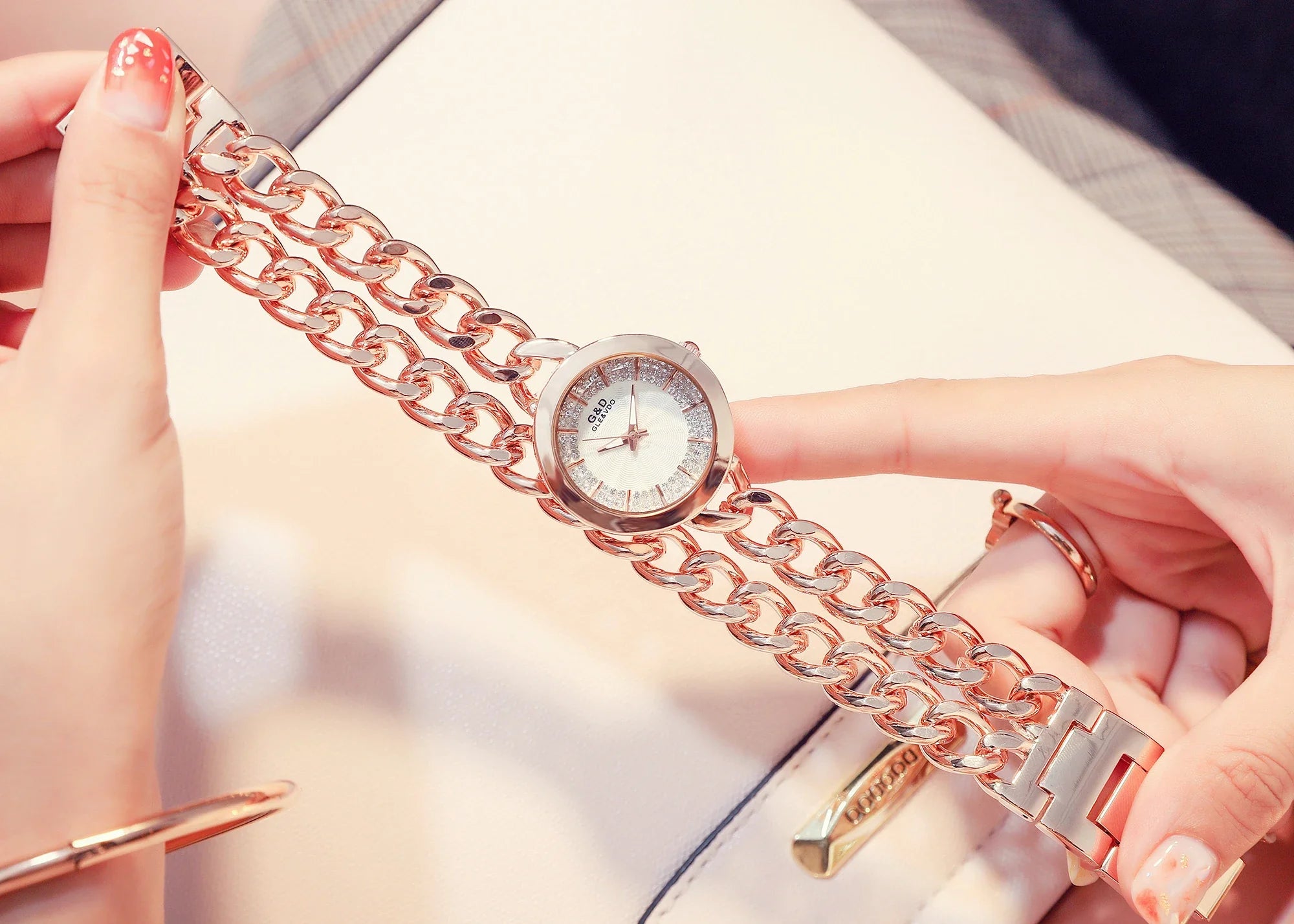 Women Watches Quartz Ladies Wrist Watches Diamond - Premium  from vistoi shop - Just $34.99! Shop now at vistoi shop