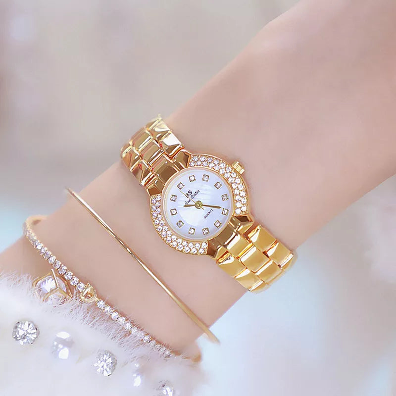 Brand Watch 2023 Dress Silver Gold Women Wrist Watch - Premium  from vistoi shop - Just $33.99! Shop now at vistoi shop