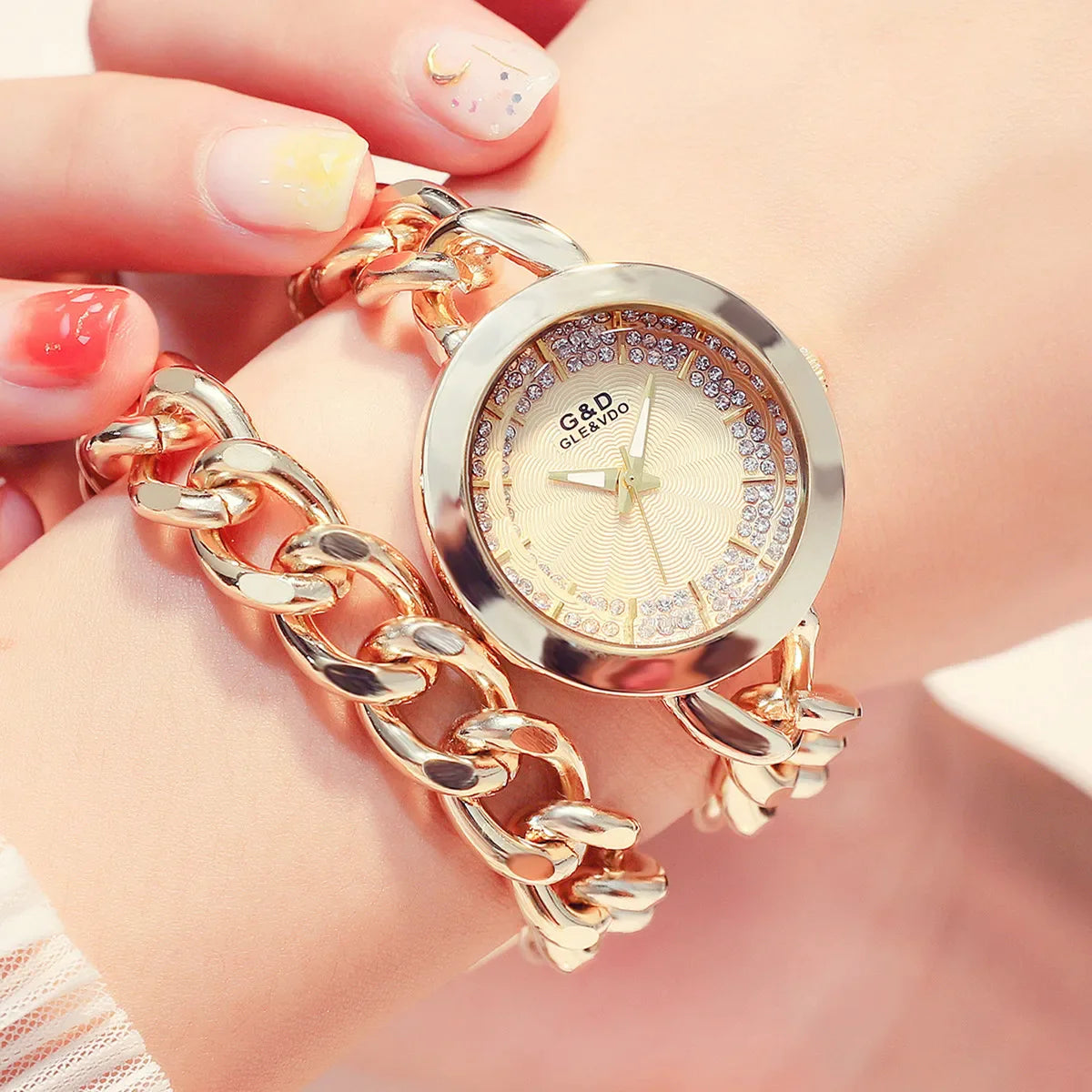 Women Watches Quartz Ladies Wrist Watches Diamond - Premium  from vistoi shop - Just $34.99! Shop now at vistoi shop