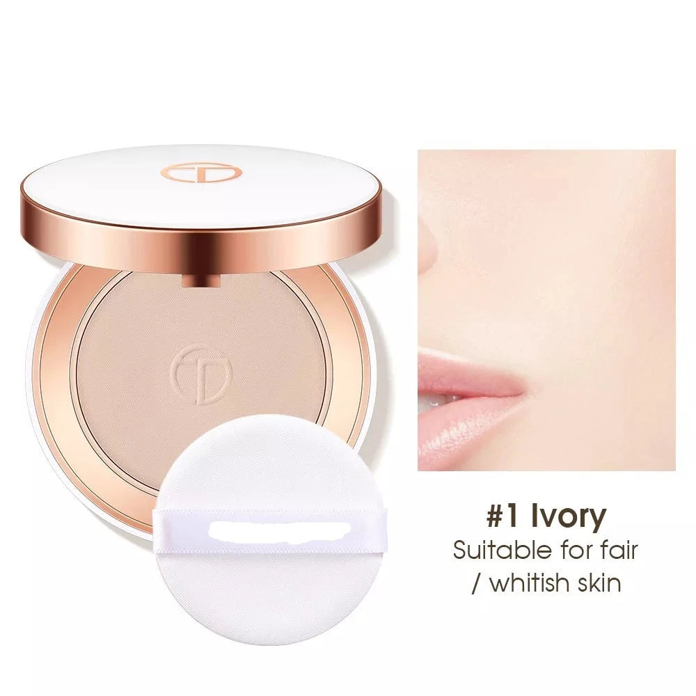Face Setting Powder Cushion Compact Powder Oil-Control 3 Colors - Premium  from vistoi shop - Just $29.99! Shop now at vistoi shop