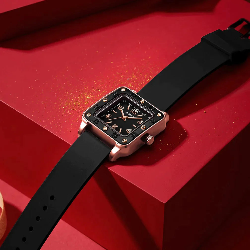 Women Wrist Watch 2023 White Leather Ladies Quartz - Premium  from vistoi shop - Just $29.99! Shop now at vistoi shop