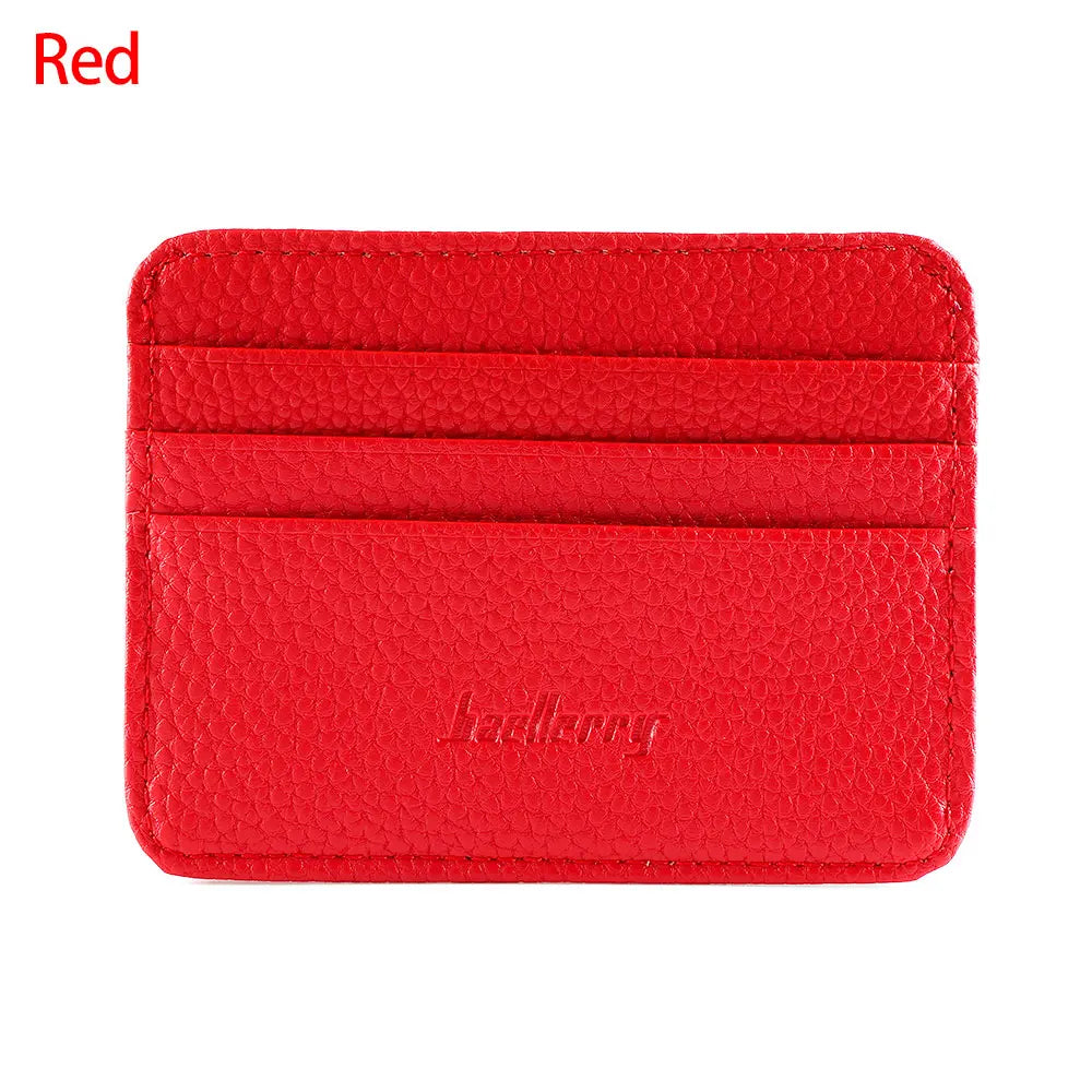 Fashion PU Leather ID Credit Card Holder Wallet Coin - Premium  from vistoi shop - Just $9.99! Shop now at vistoi shop