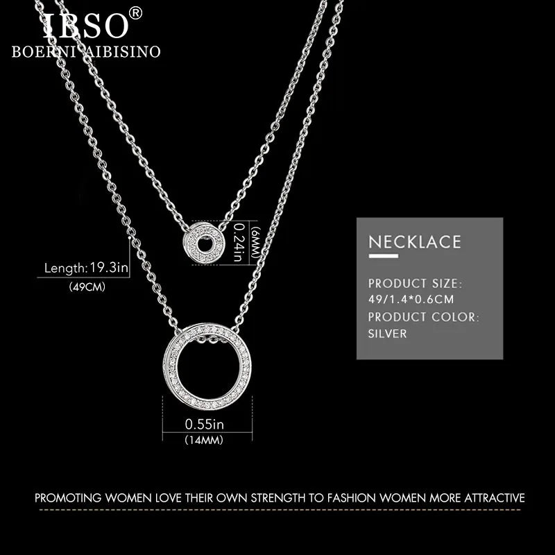 Fashion Creative Crystal Women Watch Set Silver Necklace Quartz - Premium  from vistoi shop - Just $49.99! Shop now at vistoi shop