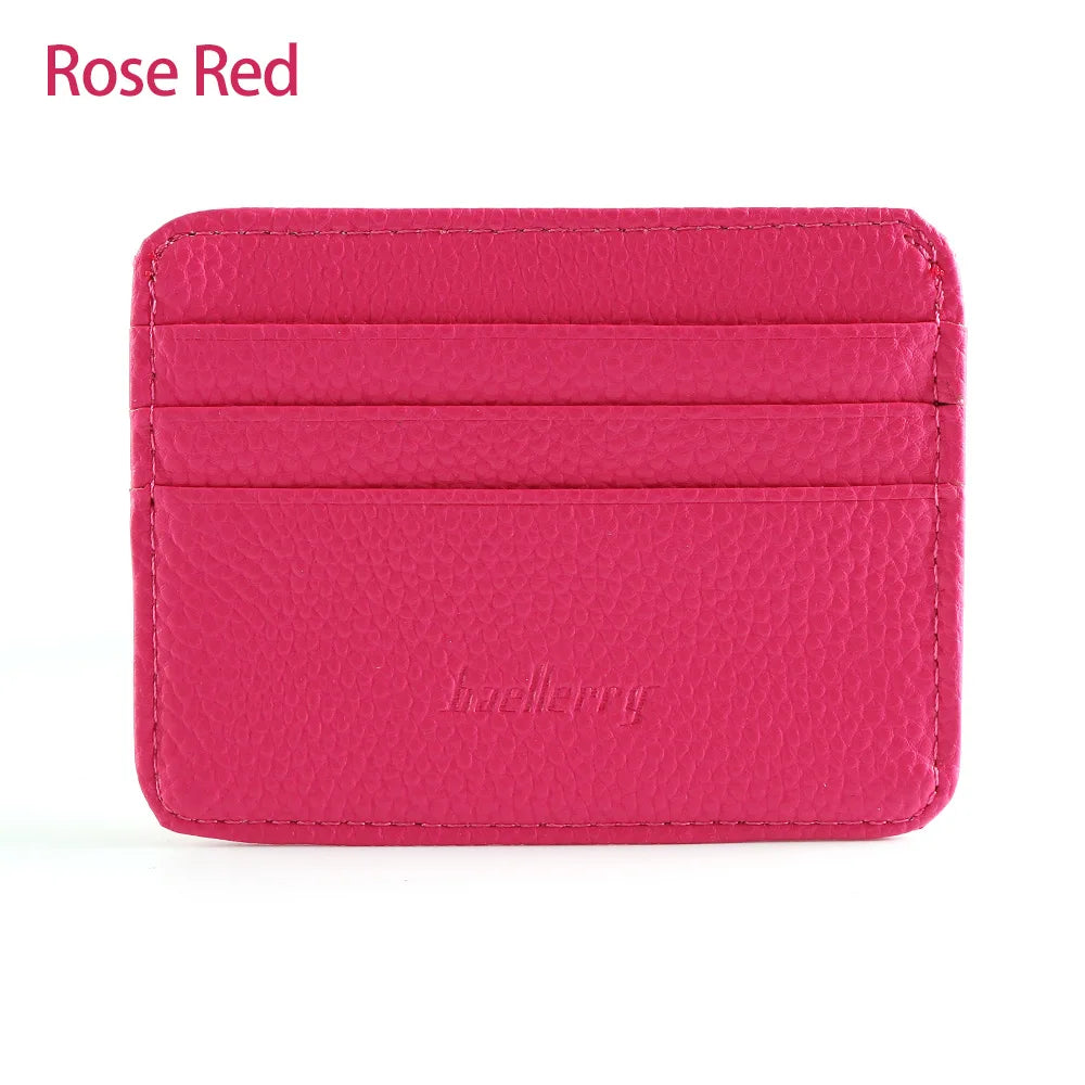 Fashion PU Leather ID Credit Card Holder Wallet Coin - Premium  from vistoi shop - Just $9.99! Shop now at vistoi shop