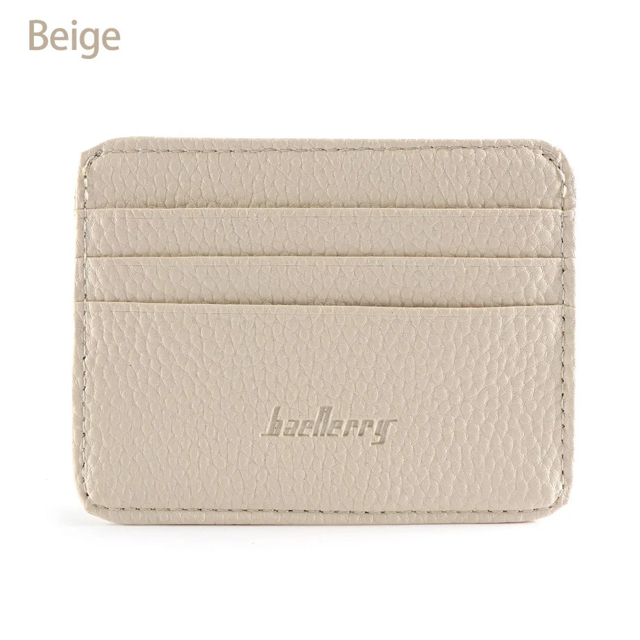 Fashion PU Leather ID Credit Card Holder Wallet Coin - Premium  from vistoi shop - Just $9.99! Shop now at vistoi shop