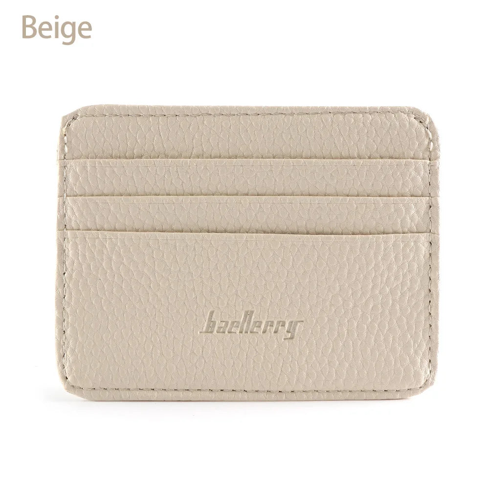 Fashion PU Leather ID Credit Card Holder Wallet Coin - Premium  from vistoi shop - Just $9.99! Shop now at vistoi shop