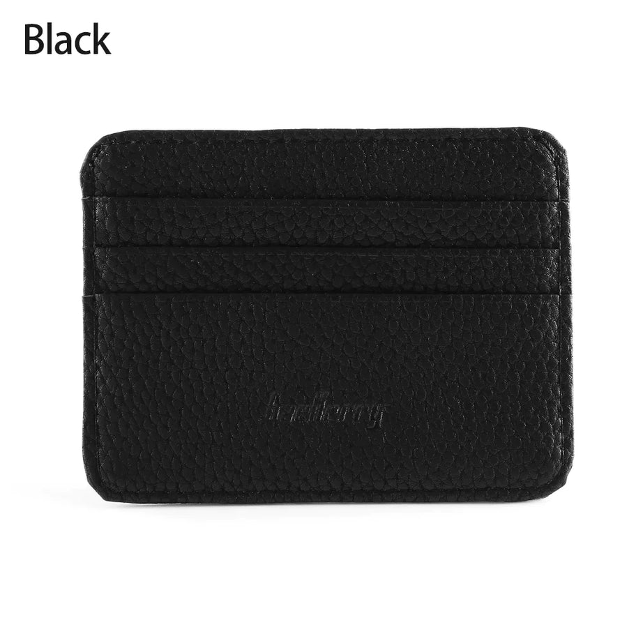 Fashion PU Leather ID Credit Card Holder Wallet Coin - Premium  from vistoi shop - Just $9.99! Shop now at vistoi shop