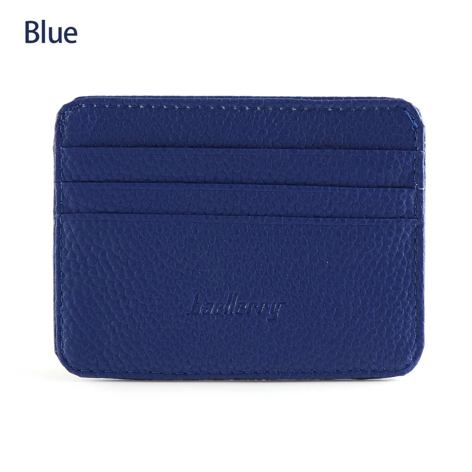 Fashion PU Leather ID Credit Card Holder Wallet Coin - Premium  from vistoi shop - Just $9.99! Shop now at vistoi shop
