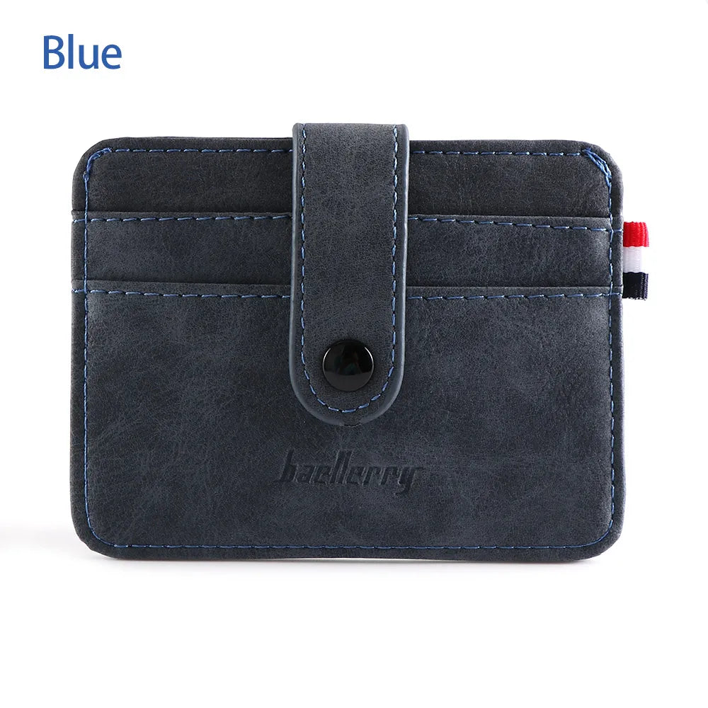 Fashion PU Leather ID Credit Card Holder Wallet Coin - Premium  from vistoi shop - Just $9.99! Shop now at vistoi shop