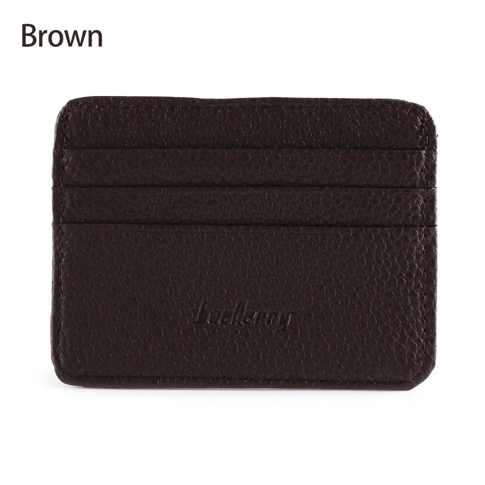 Fashion PU Leather ID Credit Card Holder Wallet Coin - Premium  from vistoi shop - Just $9.99! Shop now at vistoi shop