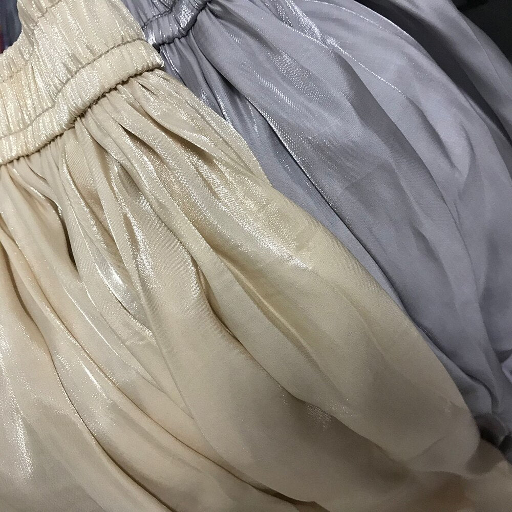 Women Summer White Long Skirt Chic Brand Top Quality 2023 - Premium  from vistoi shop - Just $34.99! Shop now at vistoi shop