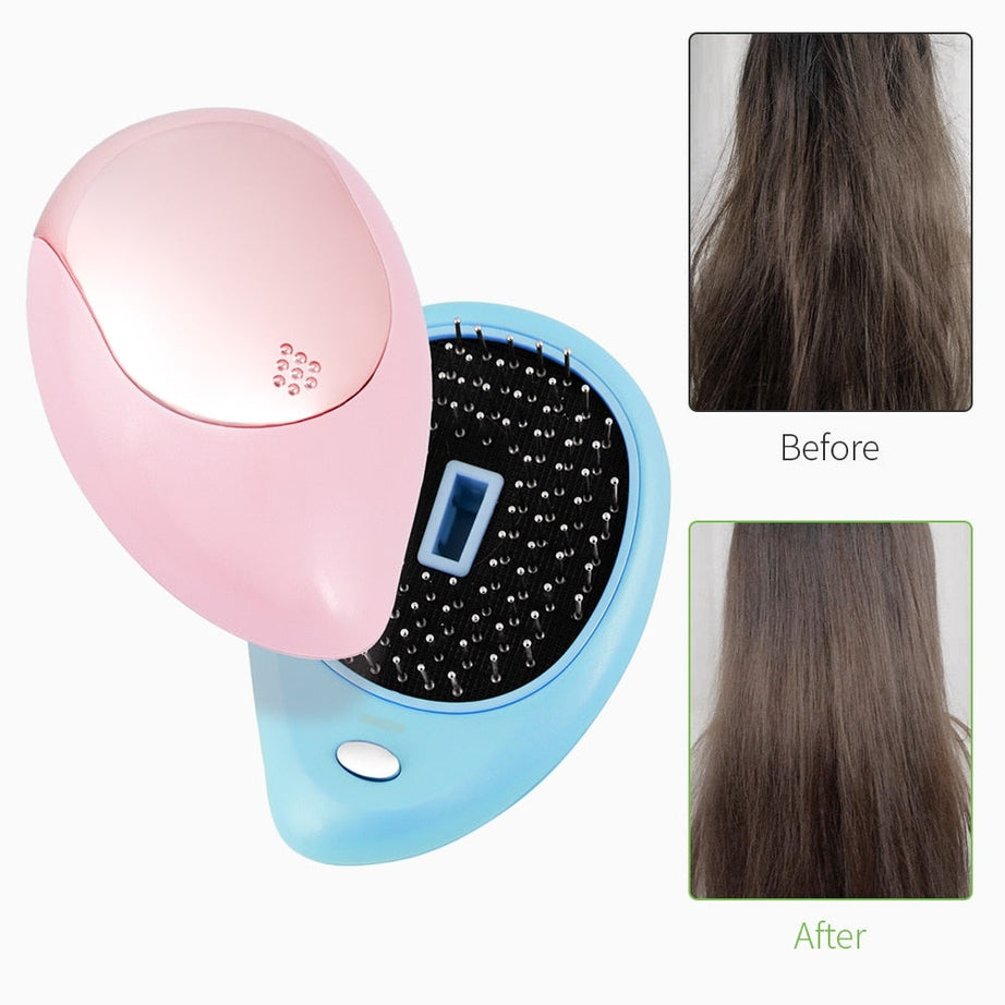 Negative Ion Hair Brush Anti Static Mini Ionic Comb Hair - Premium  from vistoi shop - Just $29.99! Shop now at vistoi shop