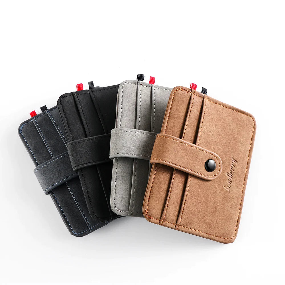 Fashion PU Leather ID Credit Card Holder Wallet Coin - Premium  from vistoi shop - Just $9.99! Shop now at vistoi shop