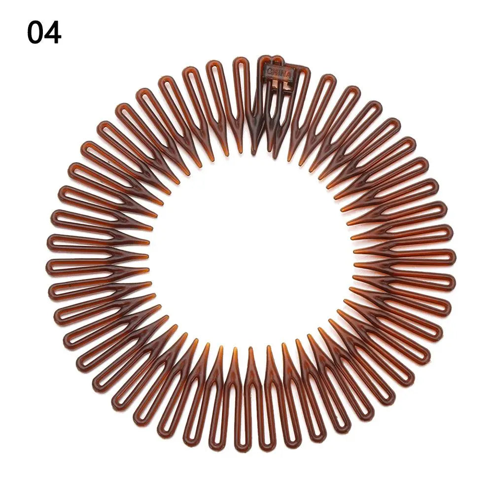 1Pc Flexible Plastic Comb Hair Band For Makeup Bath Hair - Premium  from vistoi shop - Just $9.99! Shop now at vistoi shop