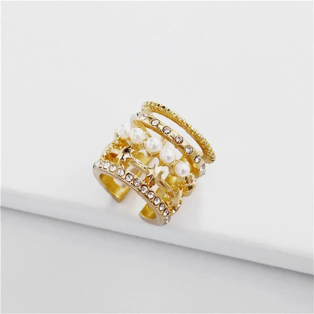 Women Ear Cuff No Pierced Pearl Ear Earrings Women - Premium  from vistoi shop - Just $19.99! Shop now at vistoi shop