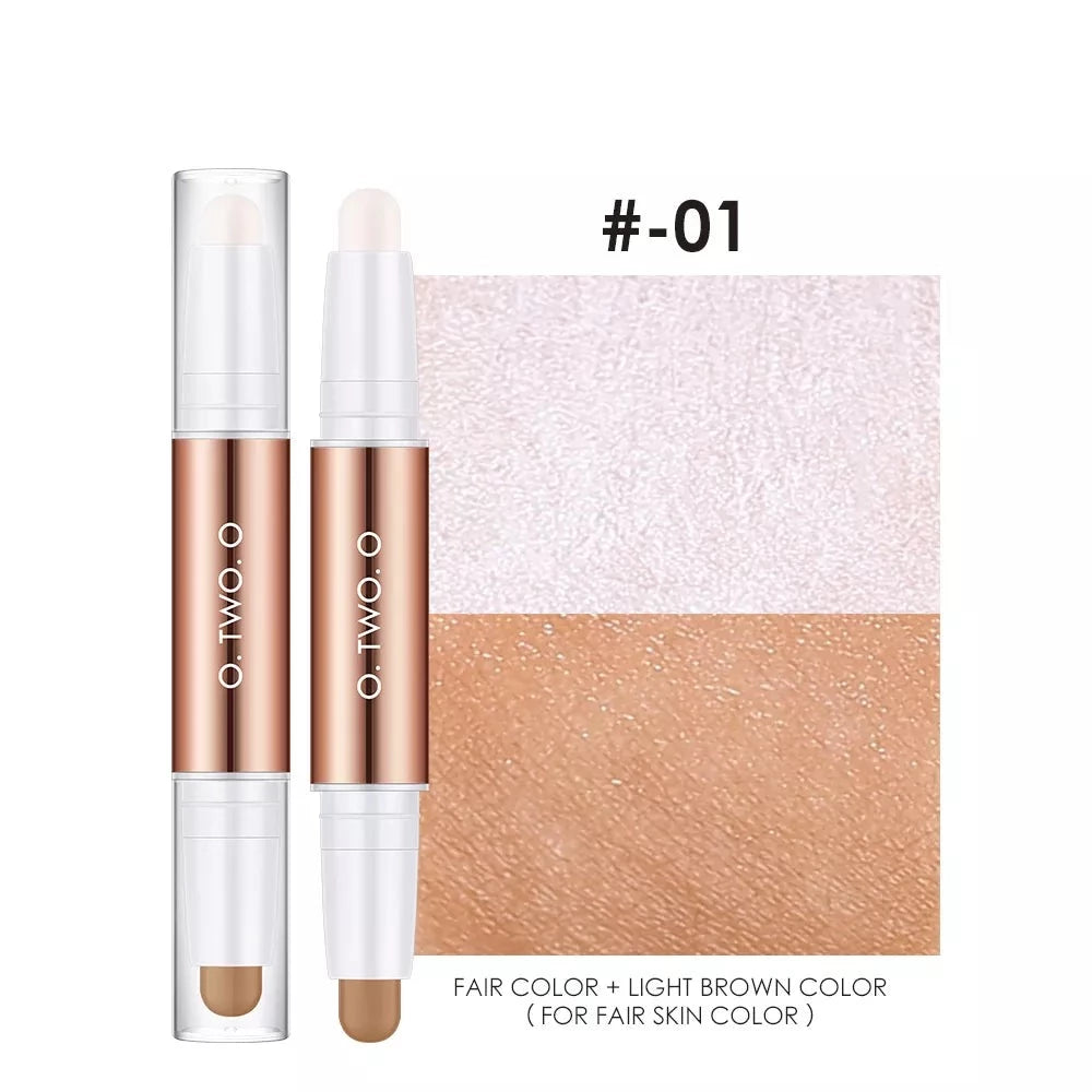 Stick Double Head Contour Pen Matte Finish Shadow Pencil - Premium  from vistoi shop - Just $33.49! Shop now at vistoi shop