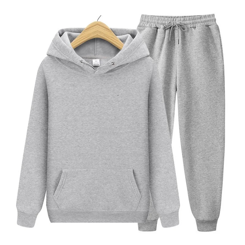 ladies casual wear suit sportswear suit solid color pullover + pants - Premium  from vistoi shop - Just $44.99! Shop now at vistoi shop