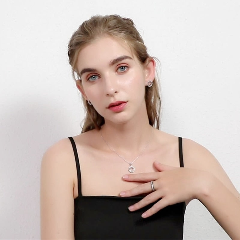 Classic Jewelry Rings Round Black