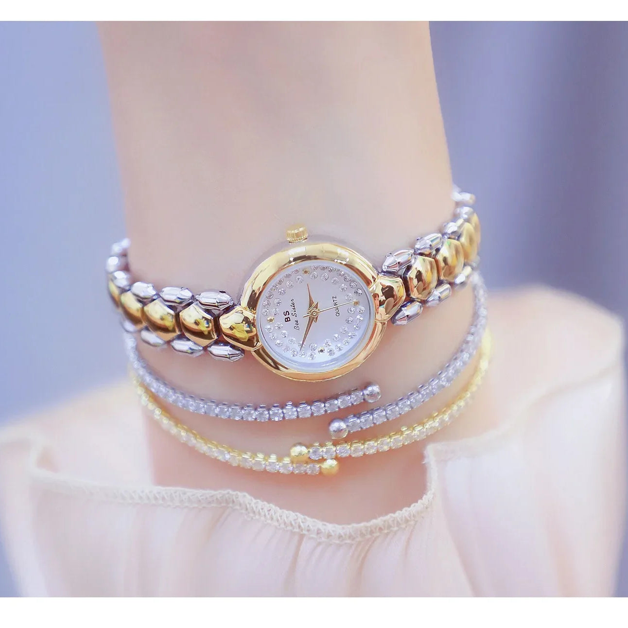 Bs Bee Sister Diamond Watches for Women 2023 Dial - Premium  from vistoi shop - Just $33.99! Shop now at vistoi shop
