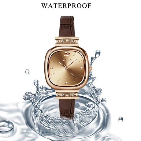Women Quartz Watches Fashion Tide Square Waterproof - Premium  from vistoi shop - Just $33.99! Shop now at vistoi shop