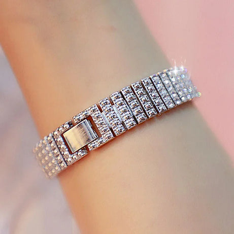 Bee Square Watch Women Gold Stainless Steel Watches Top - Premium  from vistoi shop - Just $36.99! Shop now at vistoi shop