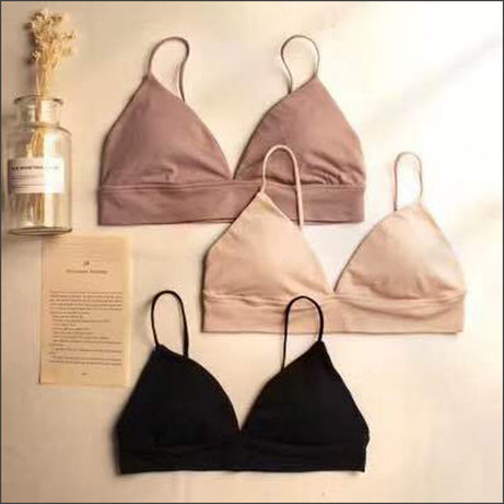 Summer Women Bra French Triangle Tube Top Seamless Bras - Premium  from vistoi shop - Just $21.99! Shop now at vistoi shop