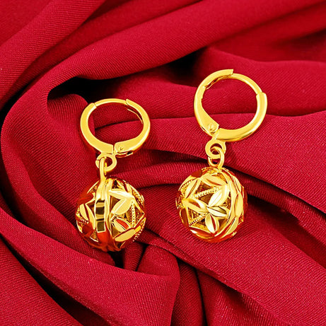 Fashion Round Women's Earrings Exquisite Wedding Jewelry - Premium  from vistoi shop - Just $29.44! Shop now at vistoi shop