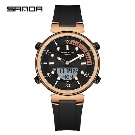 Dual Display Women Watches Waterproof Women Sports - Premium  from vistoi shop - Just $33.99! Shop now at vistoi shop