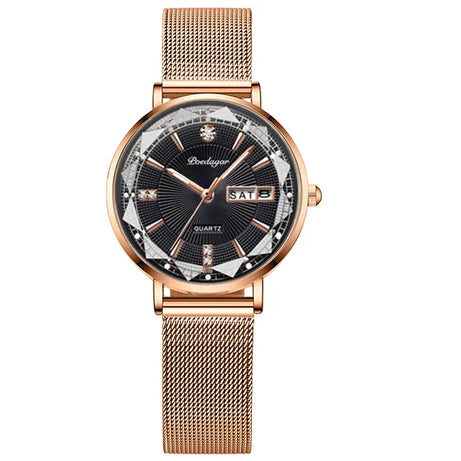 Watch Rose Gold Fashion Quartz Watches Top Brand - Premium  from vistoi shop - Just $34.99! Shop now at vistoi shop