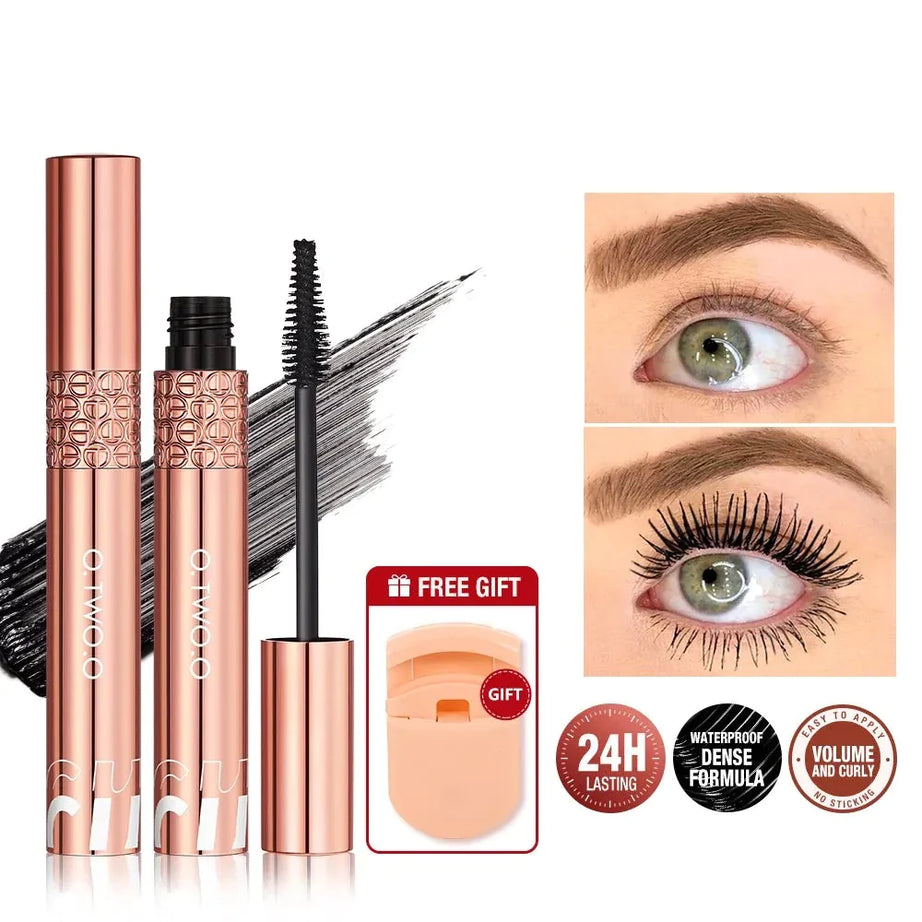 Mascara Waterproof Lengthens Eyelashes Extension Black 5D Silk - Premium  from vistoi shop - Just $33.59! Shop now at vistoi shop