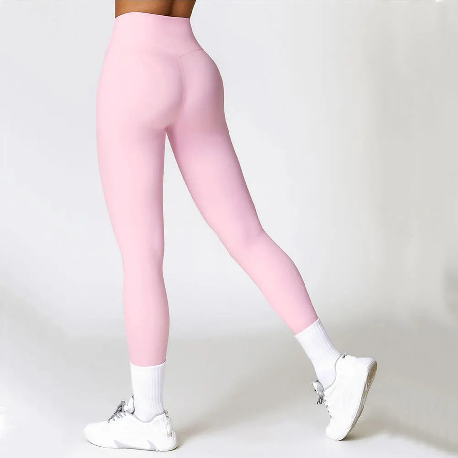 Nylon Gym Workout Yoga Pants Women Leggings For Fitness High - Premium  from vistoi shop - Just $33.99! Shop now at vistoi shop